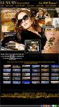 Mobile Screenshot of luxurythemagazine.com